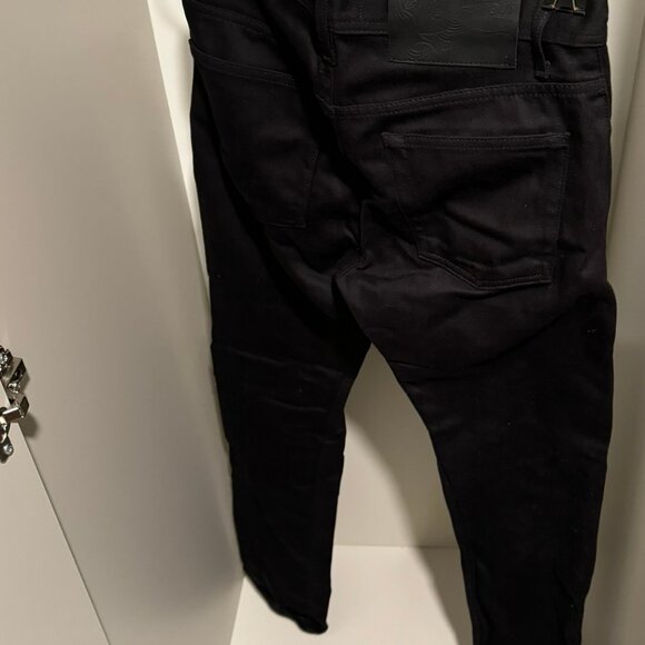 Naked & Famous Black Weird Guy Selvedge Chino Mens 30 - Picture 8 of 8